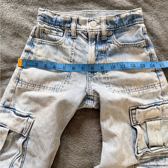GAP Kids Light Blue Cargo Jeans - Picture 4 of 7